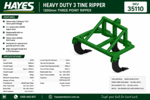 3 TINE RIPPER