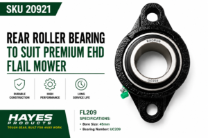 FLAIL MOWER REAR ROLLER BEARING Premium EHD