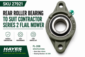 FLAIL MOWER REAR ROLLER BEARING CONTRACTOR SERIES II
