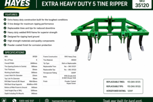 5 TINE RIPPER