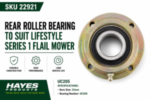 FLAIL MOWER REAR ROLLER BEARING LIFESTYLE SERIES I