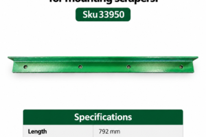 Angle 1200mm for mounting scrapers 22 inch Disc
