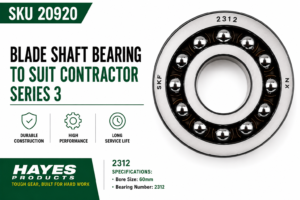 Blade shaft bearing Contractor Series III Flail (SKF)