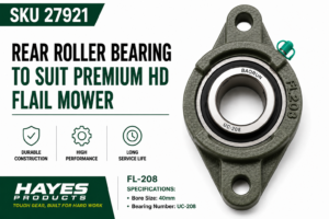 FLAIL MOWER REAR ROLLER BEARING Premium HD
