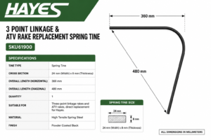 Rake Tines - 3PL and ATV