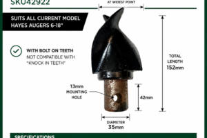 AUGER PILOT TIP