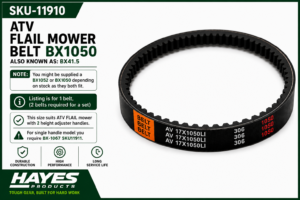 Belt - ATV Flail (Twin Winder - 1052) (1050)