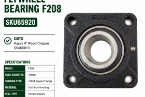 Wood Chipper Bearing - 4" flywheel (pair)