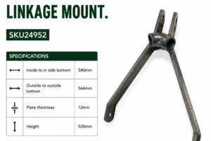 A Frame (Top Mount) - Heavy Duty Slasher OLD MODEL FLAT STRAP NOT RHS