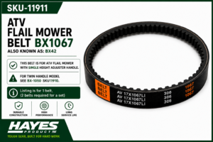 Belt - ATV Flail (Single Winder - 1067)
