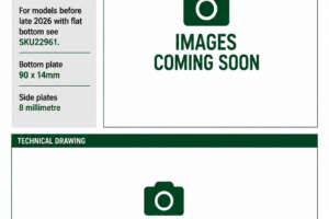 Skids (pair) - Contractor Series I - rounded leading edge late 2026 onwards