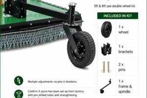 TRACTOR SLASHER WHEEL KITS (single)
