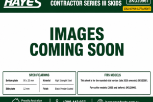 Skids (pair) - Contractor Series III Round Leading Edge update model