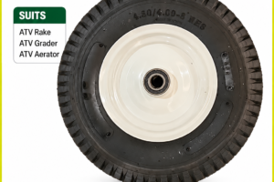ATV wheel 4.80/4.00-8 to suit Hayes ATV rake, grader and aerator, SKU 12920