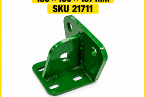 Small flail mower gearbox to body mount 180 x 150 x 197 mm – SKU 21711