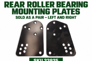 Hayes rear roller bearing mounting plates left and right pair SKU 22925 for Lifestyle and Heavy Duty series