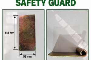 53mm flail mower safety guard for Hayes Heavy Duty and Lifestyle Series flail mowers SKU 22931