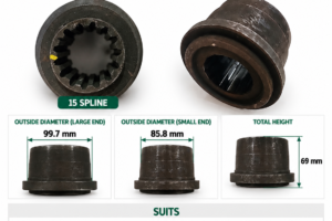 15 spline slasher cutter bar hub - SKU 25903
