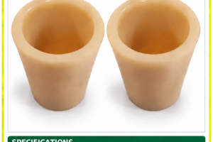 Hayes Contractor Series 2 side shift A-frame bush pair, 75 mm long, SKU 27704