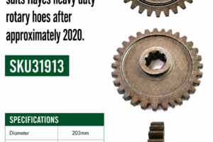Lower Gear - Heavy Duty Rotary Hoe