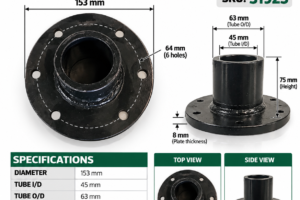 Gear box mounting plate to suit Heavy Duty Rotary Hoe after approximately 2119 - 2020