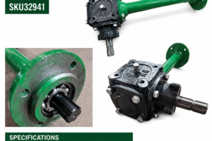 Gearbox and Top shaft - Medium Duty 3.5FT Rotary Hoe