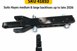 Hayes backhoe top link assembly for medium and large backhoes SKU 41810