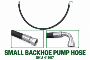 Hayes small backhoe PTO pump hose 1770mm SKU 41907