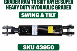 Hayes hydraulic grader ram swing and tilt replacement part SKU 43950