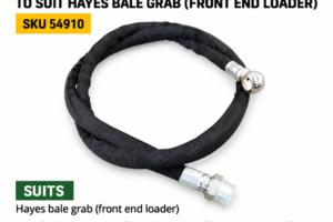 Hydraulic hose to suit Hayes Bale Grab front end loader SKU 54910