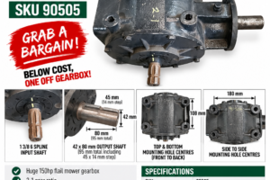 150HP Flail Mower Gear Box