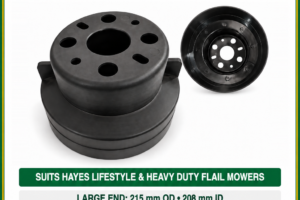 Flail mower gearbox safety guard plastic – SKU 91400