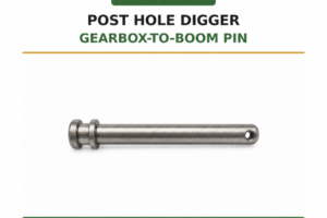 Post hole digger gearbox-to-boom pin 192 x 19.84 mm – SKU 92024