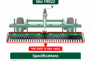 ATV Arena Rake Comb