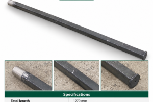 Axle Shaft to suit 22 inch1200mm - Disc Harrow