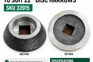 Bearing Outer Hub to suit 22" Disc Harrows