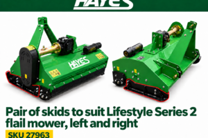 Pair of left and right skids to suit Lifestyle Series 2 Flail Mower
