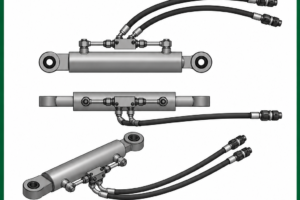 860 mm Hydraulic Top Link with Hoses - SKU 64954